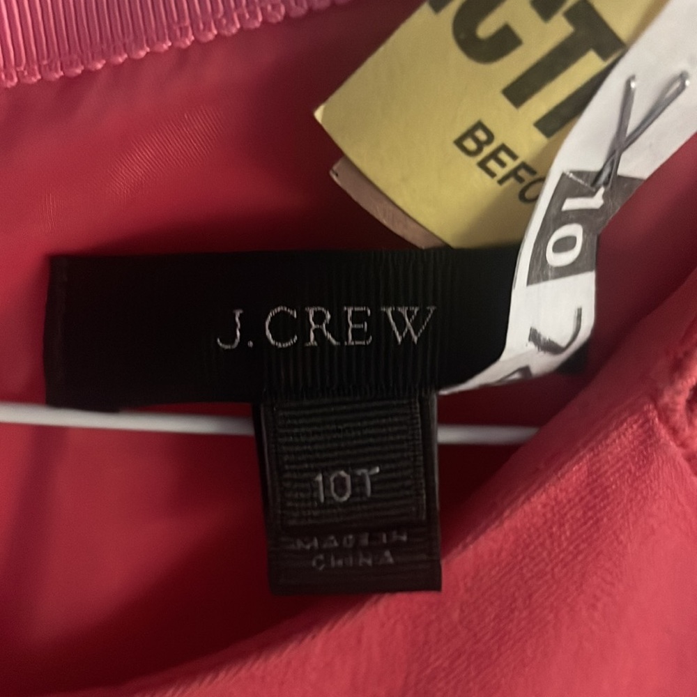 J crew cotton/linen Dress 10T - Picture 7 of 9